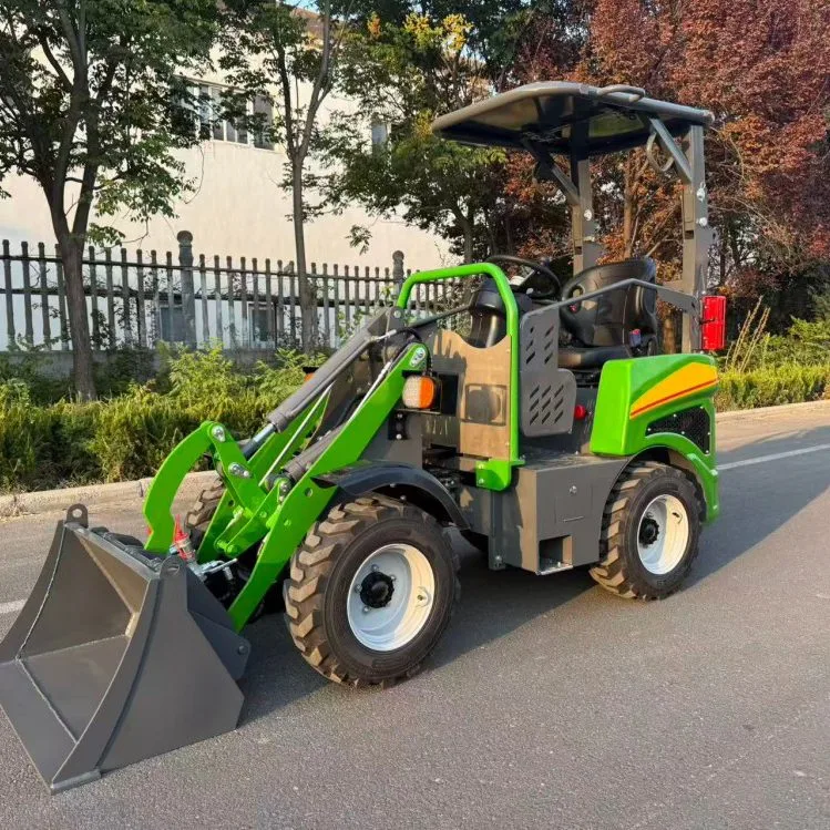 Mini chargeuse sur pneus électrique de 0,6 tonne